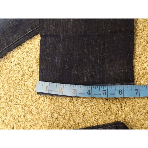 NWT Sz 40 Jeff Staple Workwear Dark Stone Wash Jeans 2111D6738 Distressed Holes - Picture 6 of 9